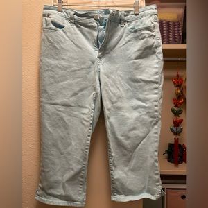 Talbots Flawless Pedal Pusher Denim, Size 12